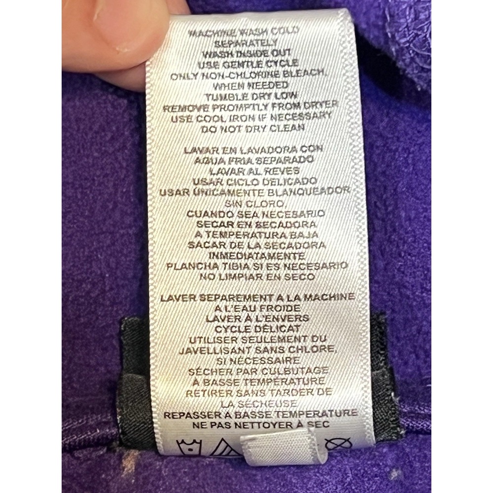 Minnesota Vikings Hoodie Youth Boys 8 Purple Pullover NFL Activewear Sweatshirt - Picture 6 of 11